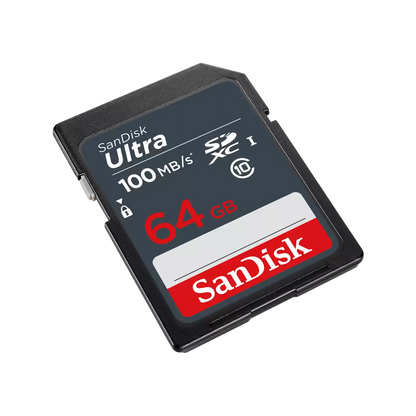 SD kartica SanDisk Ultra SDXC, 64Gb, Klasa 10 SDSDUNR-064G-GN3IN