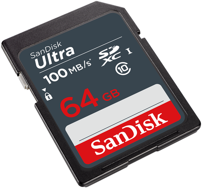 SD kartica SanDisk Ultra SDXC, 64Gb, Klasa 10 SDSDUNR-064G-GN3IN