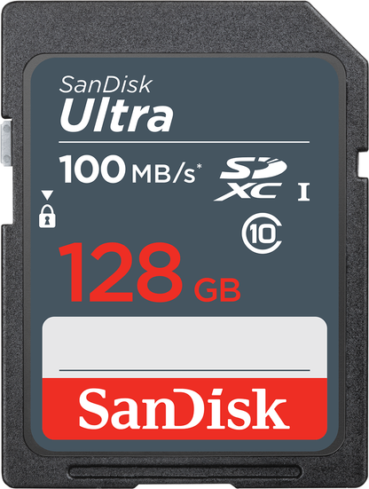 SD kartica SanDisk Ultra SDXC, 128Gb, Klasa 10 SDSDUNR-128G-GN3IN