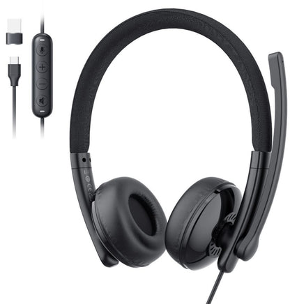 Slušalica Call Center USB-C / USB-A EMEET GeniusCall HS50, Crna