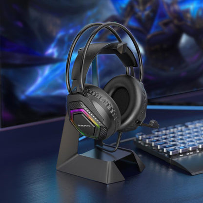 Gaming slušalice 3.5mm Borofone BO105 Thunder, RGB, 2m, Crne