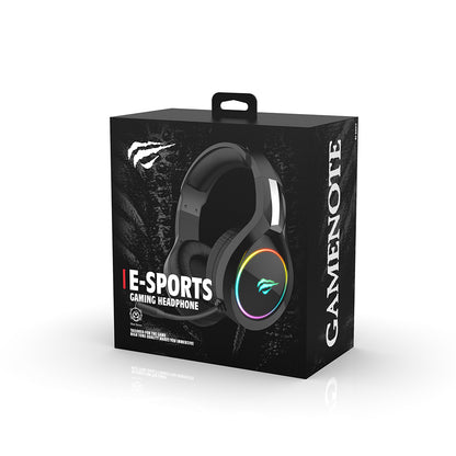 Gaming slušalice 3.5mm HAVIT H2002D, 2m, Crvene