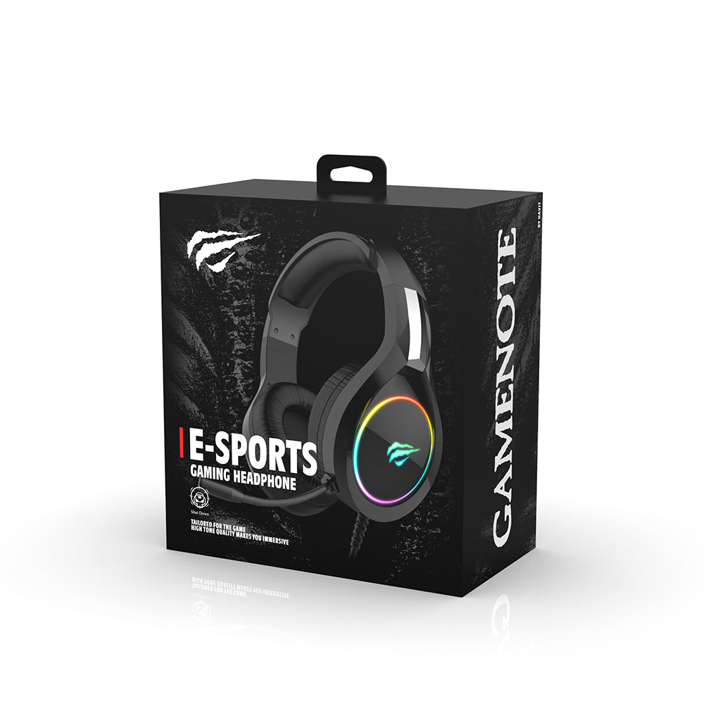 Gaming slušalice 3.5mm HAVIT H2002D, 2m, Roza