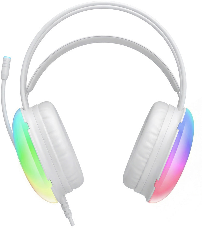 Gaming slušalice 3.5mm XO Design GE11, RGB, Bijele