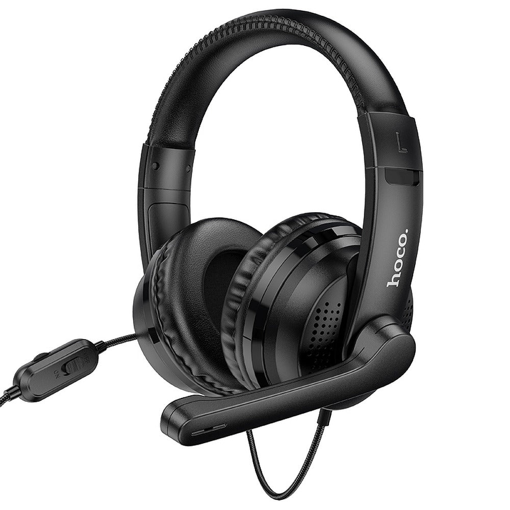 Gaming slušalice 3.5mm HOCO W103, Crne