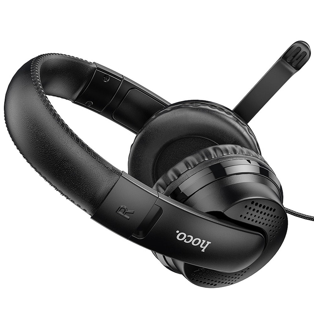 Gaming slušalice 3.5mm HOCO W103, Crne