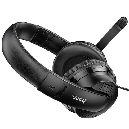 Gaming slušalice 3.5mm HOCO W103, Crne