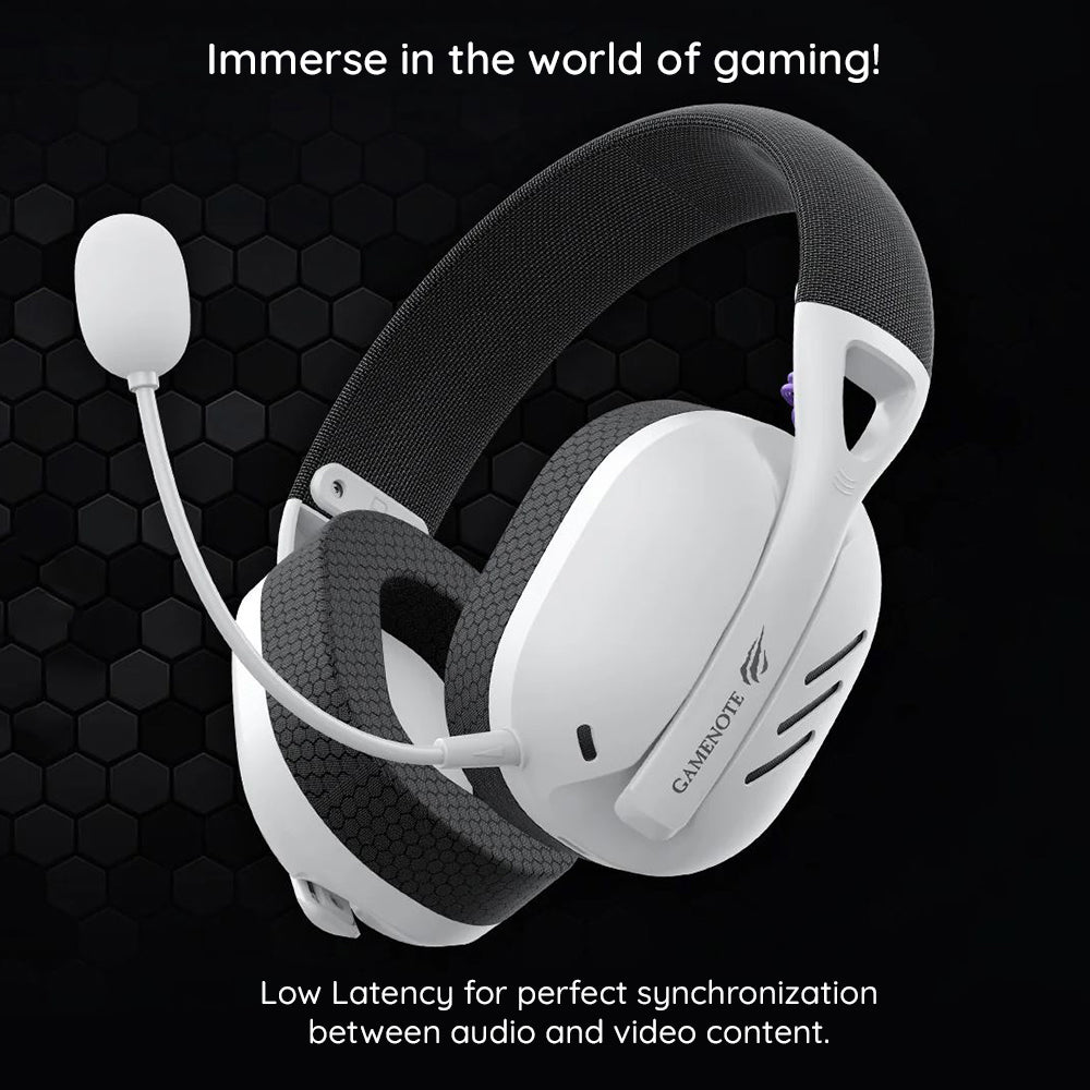 Bežične Gaming Slušalice HAVIT Fuxi-H3, BT / Wi-Fi / Žičane, Siva