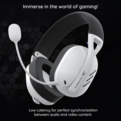 Bežične Gaming Slušalice HAVIT Fuxi-H3, BT / Wi-Fi / Žičane, Siva