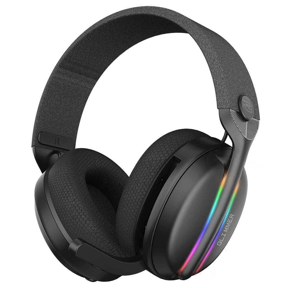 Slušalice za gaming Proove Glimmer, RGB, BT / Wi-Fi / Žičane, Crne WHGL00022001