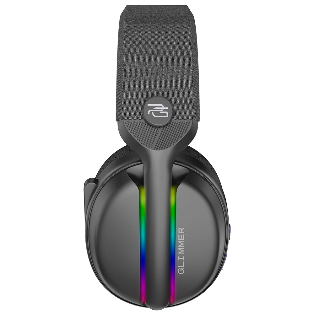 Slušalice za igranje Proove Glimmer, bežične, RGB, BT / Wi-Fi / Žičane, Crne Mov WHGL00022016