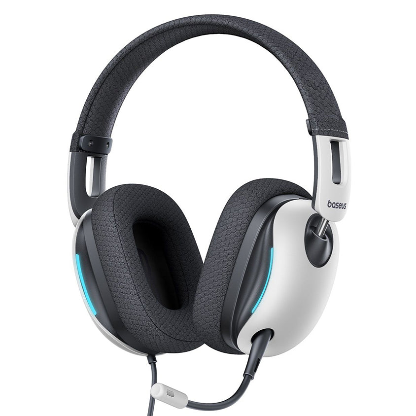 Slušalice USB-A Baseus GoPlay 1+ Max, Bijele A00181003213-00