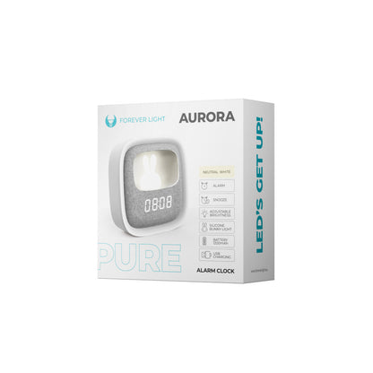Digitalni sat Forever Pure FNL-06 Aurora, Bijeli