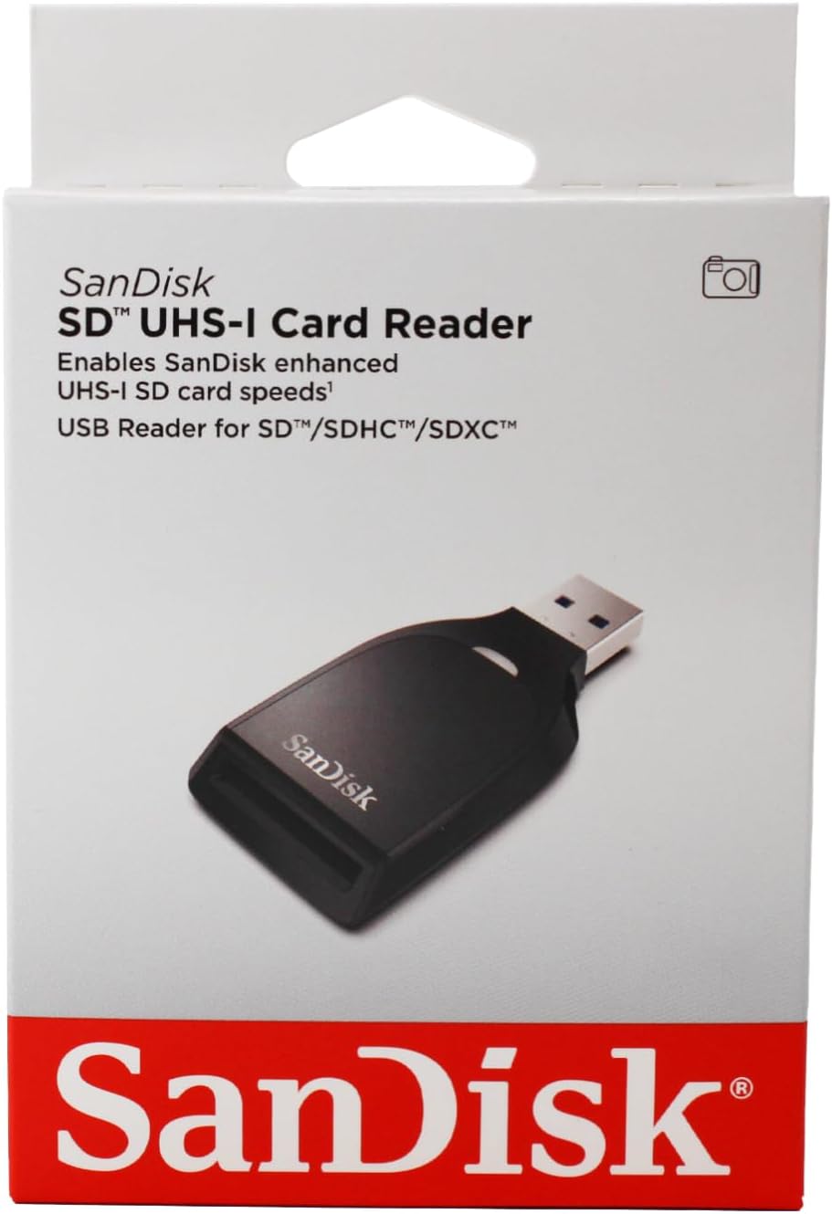Čitač kartica USB 3.0 SanDisk, SD, Crni SDDR-C531-GNANN