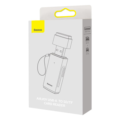 Čitač kartica USB Baseus BS-OH069, SD - microSD, Sivi WKQX060013