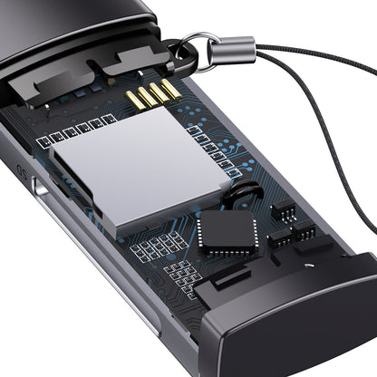 Čitač kartica USB Baseus BS-OH069, SD - microSD, Sivi WKQX060013