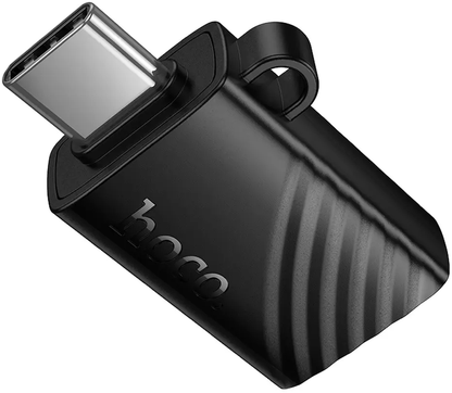 USB-C čitač kartica HOCO HB53, microSD, Crna