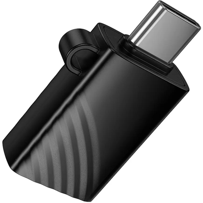 USB-C čitač kartica HOCO HB53, microSD, Crna