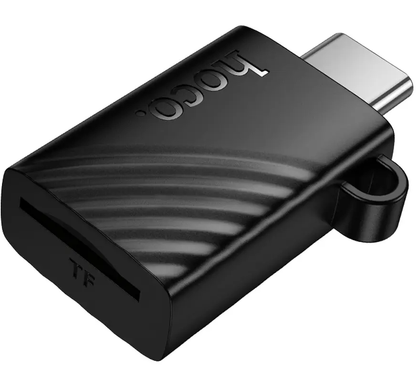 USB-C čitač kartica HOCO HB53, microSD, Crna