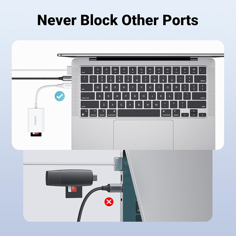 Čitač kartica USB-C UGREEN CM265, SD - microSD, Bijela