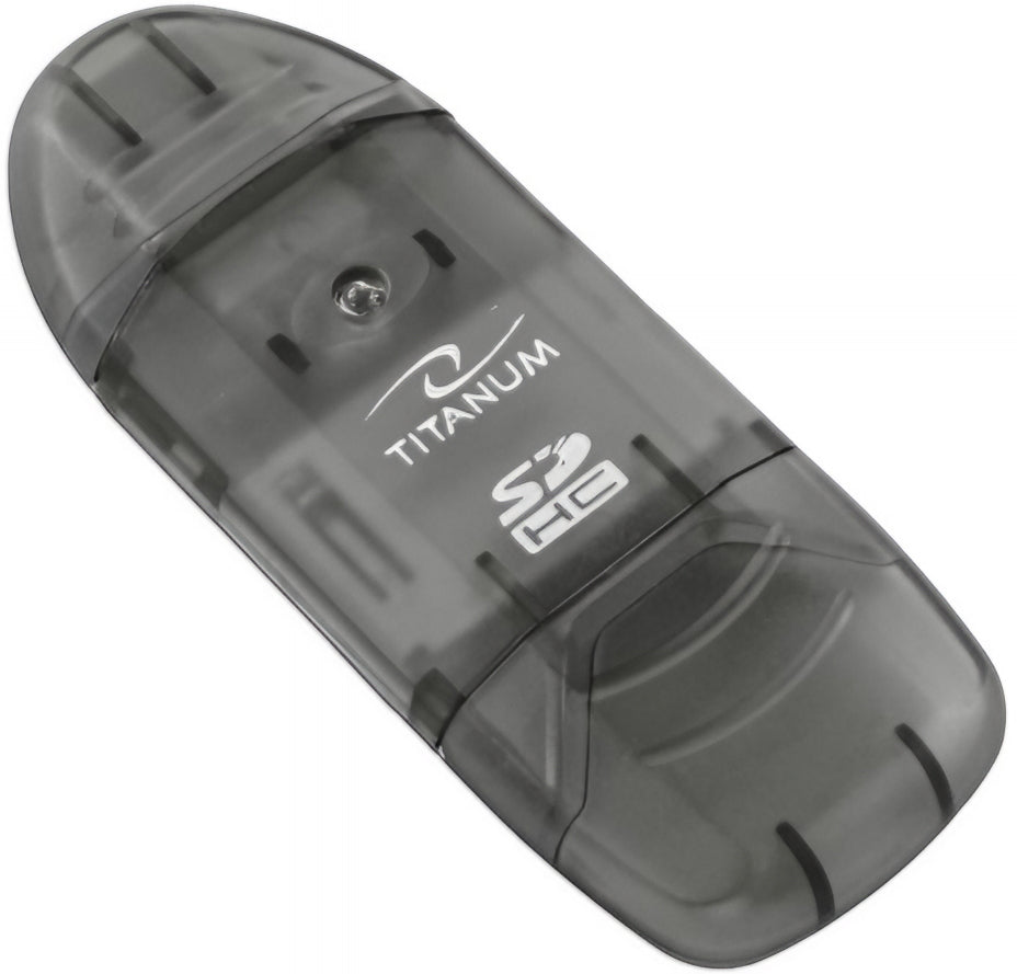 USB čitač kartica Esperanza Titanum TA101K, SD, Crna