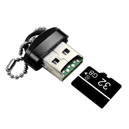 USB čitač kartica OEM CR01, microSD, Crna