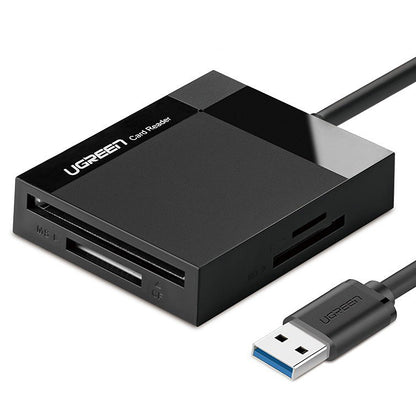 Čitač kartica USB 3.0 UGREEN CR125, SD - microSD - CF - MS, Crni