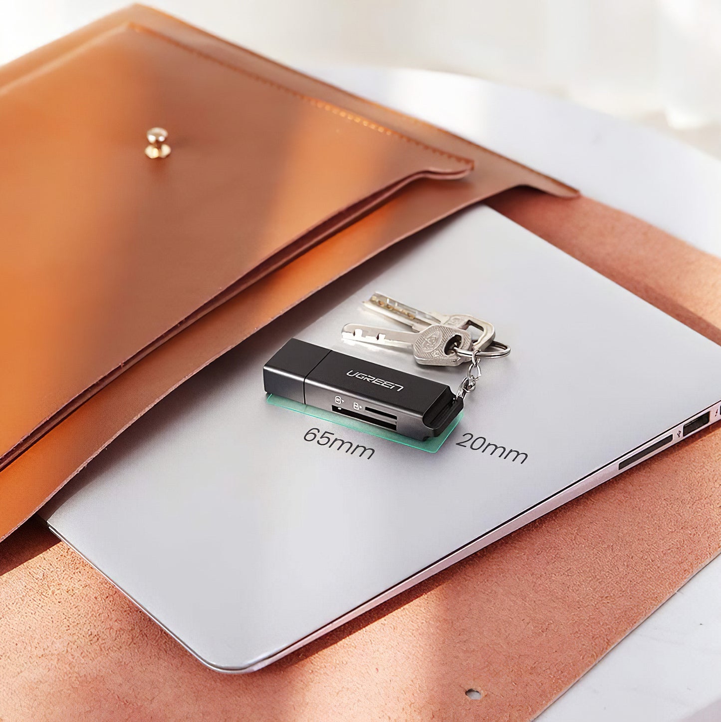 Čitač kartica USB 3.0 UGREEN CM104, SD - microSD, Crni