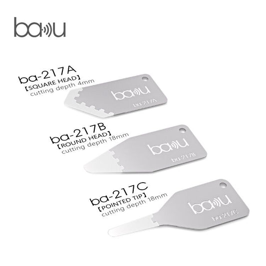 Metalne kopče Baku BA-217, 3u1