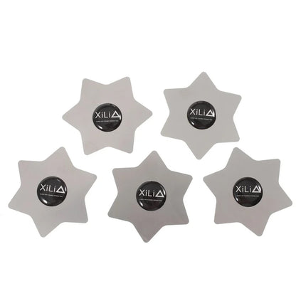 Metalne kopče Xili Hexagon, Set 5 komada