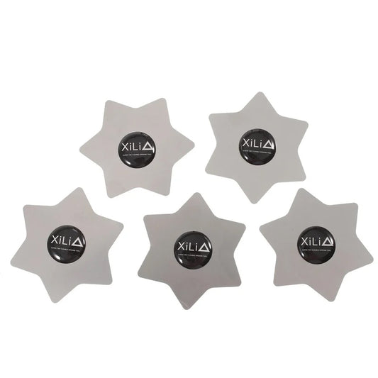 Metalne kopče Xili Hexagon, Set 5 komada
