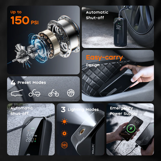 Auto kompresor Flextail Evo 150