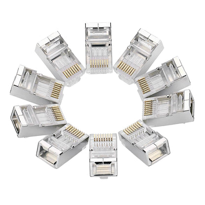 Mrežni konektor UGREEN NW111, RJ45, Cat6, Set 10 komada