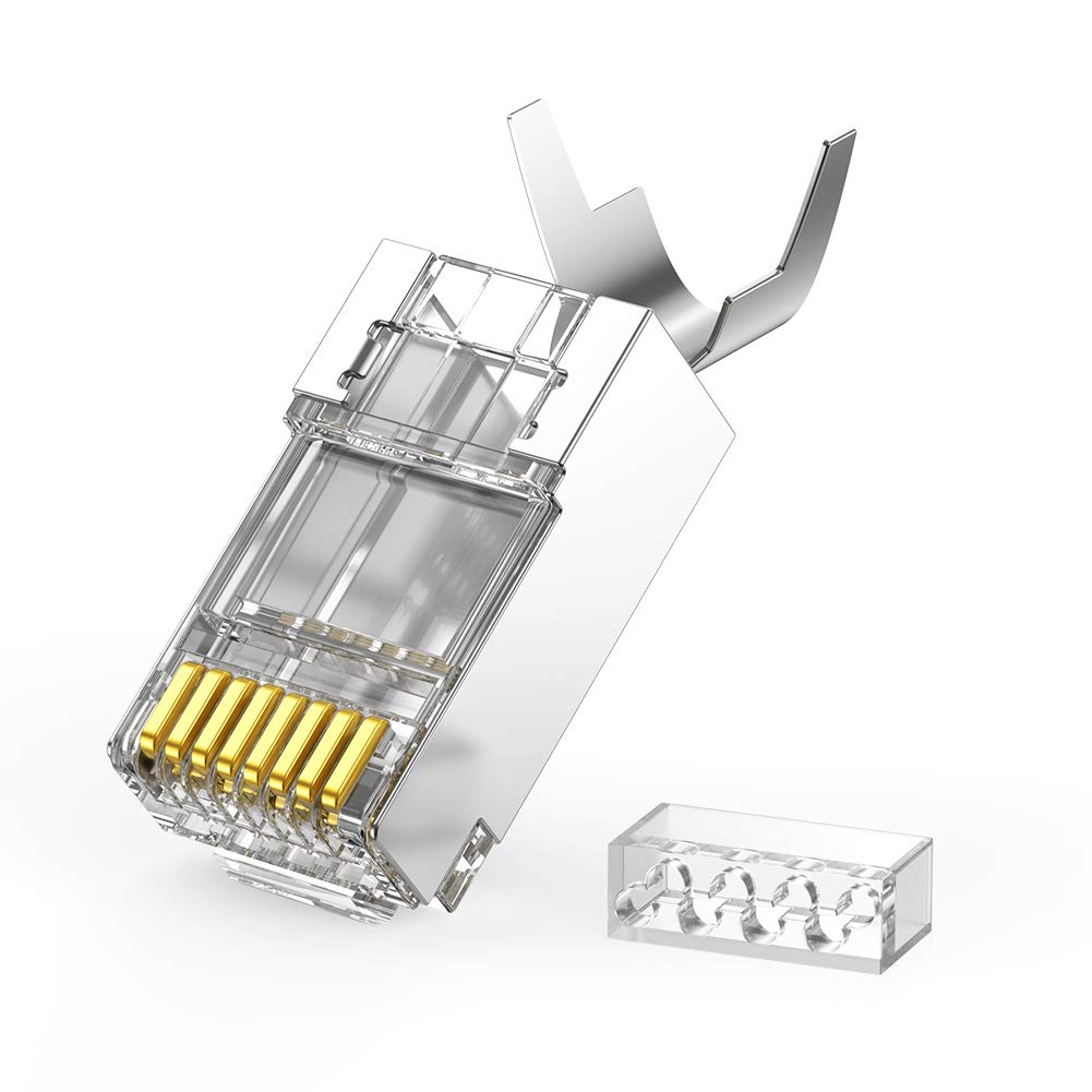 UGREEN NW123 mrežni konektor, RJ45, Cat6A/7, set od 10 komada
