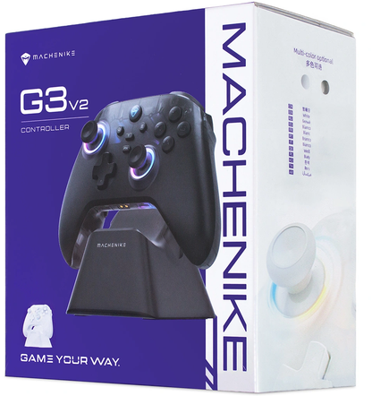 Kontroler Machenike G3 V2 s postajom za punjenje, Crna