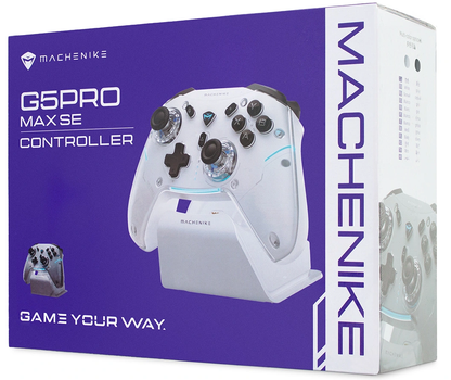 Kontroler Machenike G5Pro Max s postajom za punjenje, bijeli