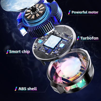 Cooler za gaming telefon Techsuit P66, Crni