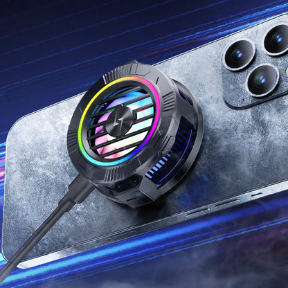 Cooler za gaming telefon Techsuit P66, Crni