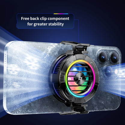 Cooler za gaming telefon Techsuit P66, Crni