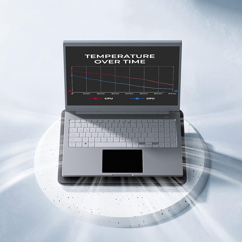 Cooler HAVIT F2067 za laptop 9 inča - 18.3 inča, Crni