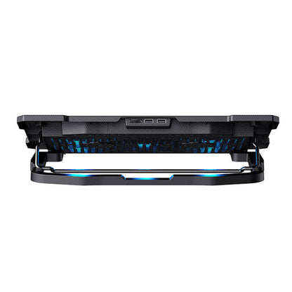 Cooler HAVIT F2076, za laptop max. 17 inča, Crni, Obnovljen