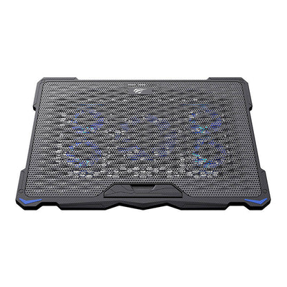 Cooler HAVIT F2076, za laptop max. 17 inča, Crni, Obnovljen