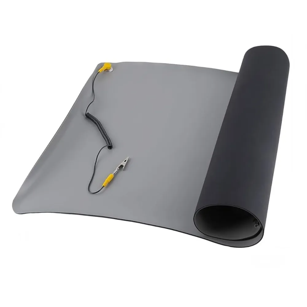 OEM servisna prostirka, antistatička, 70cm x 50cm, siva