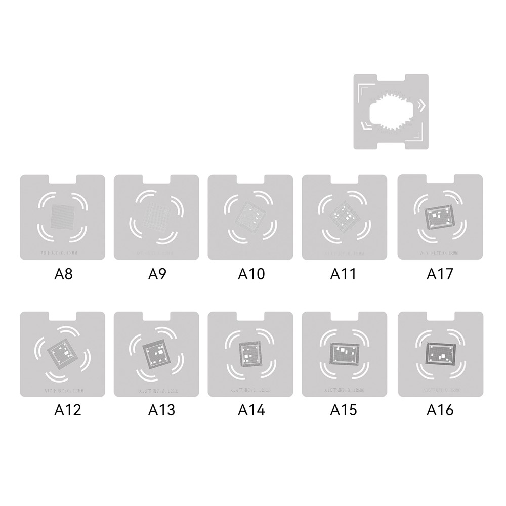 Servisna podloga RF4 RF-PO32 s BGA mjestom (Model A8 - A17), 50cm x 20cm