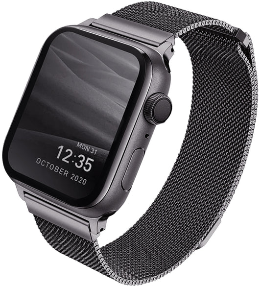 Remen UNIQ Dante za Apple Watch 45mm / 44mm / 42mm Series, Siva