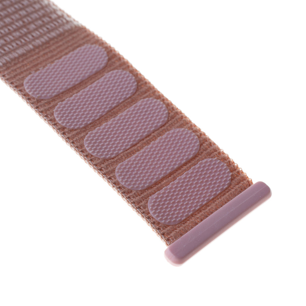 Nylon remen Fixed za Apple Watch 49mm / 46mm / 45mm / 44mm / 42mm serije, Zlatno-roza