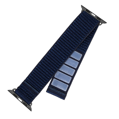 Remen Fixed Nylon Sporty za Apple Watch 42mm / 41mm / 40mm / 38mm serije, Tamnoplav