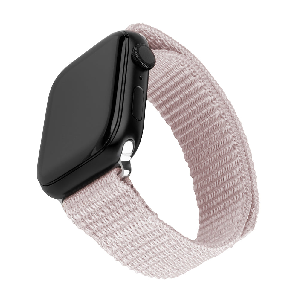 Remen Fixed Nylon Sporty za Apple Watch 49mm / 46mm / 45mm / 44mm / 42mm serije, Ružičasto Zlato
