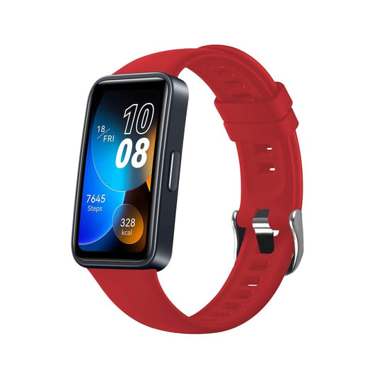 Remen Fixed Silicone za Huawei Band 10 / 9 / 8, Crveni