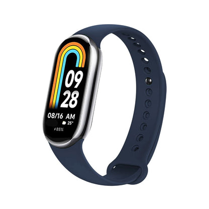 Fixed Silicone remen za Xiaomi Smart Band 9 / 8, Plavi
